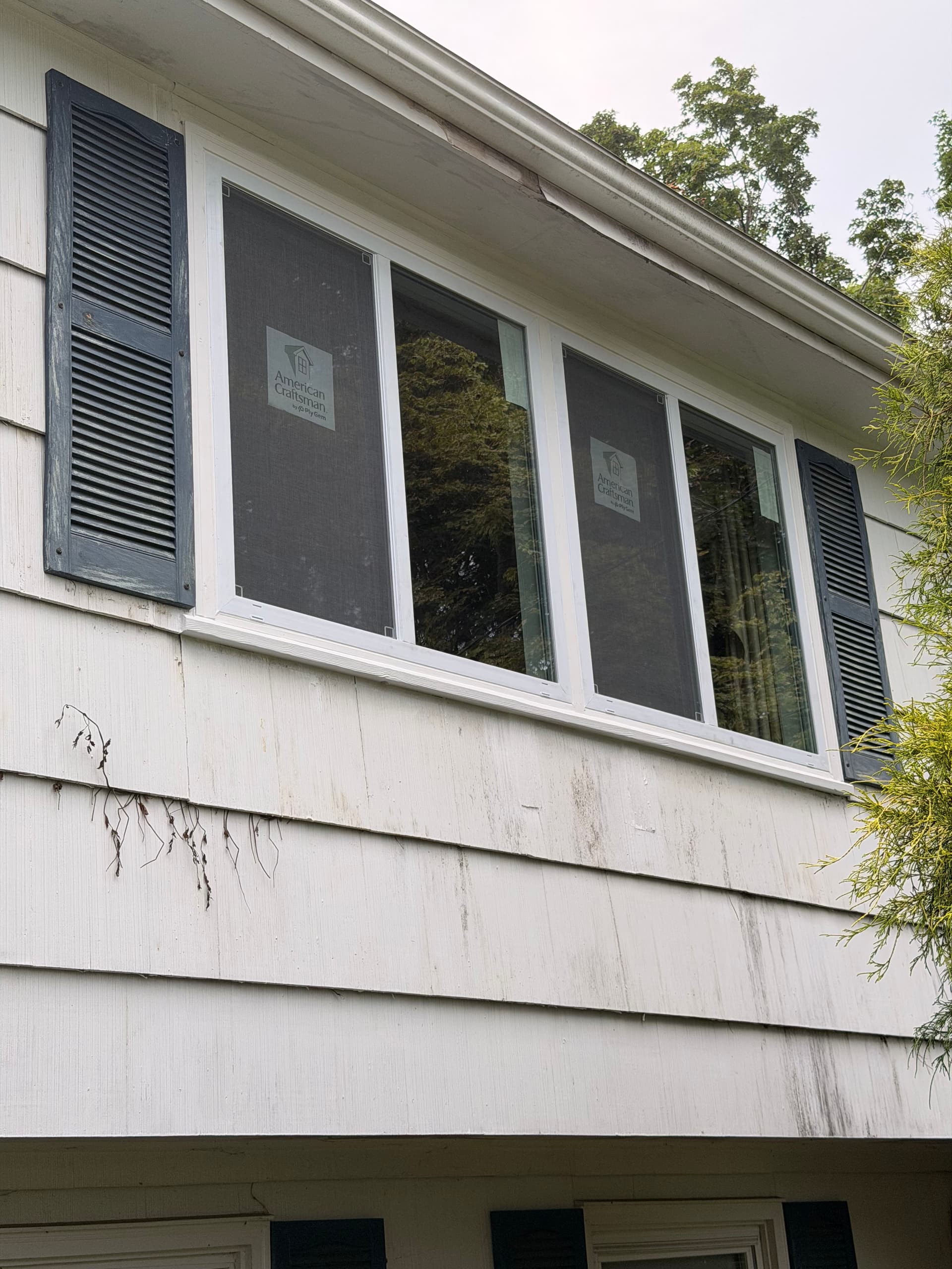 Gallery photos for Bay Window Replaced with a Clean Standard Window in East Hartford: Image #7