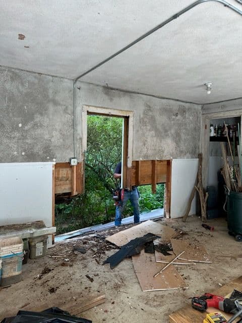 Garage Window Transformation in West Hartford CT image