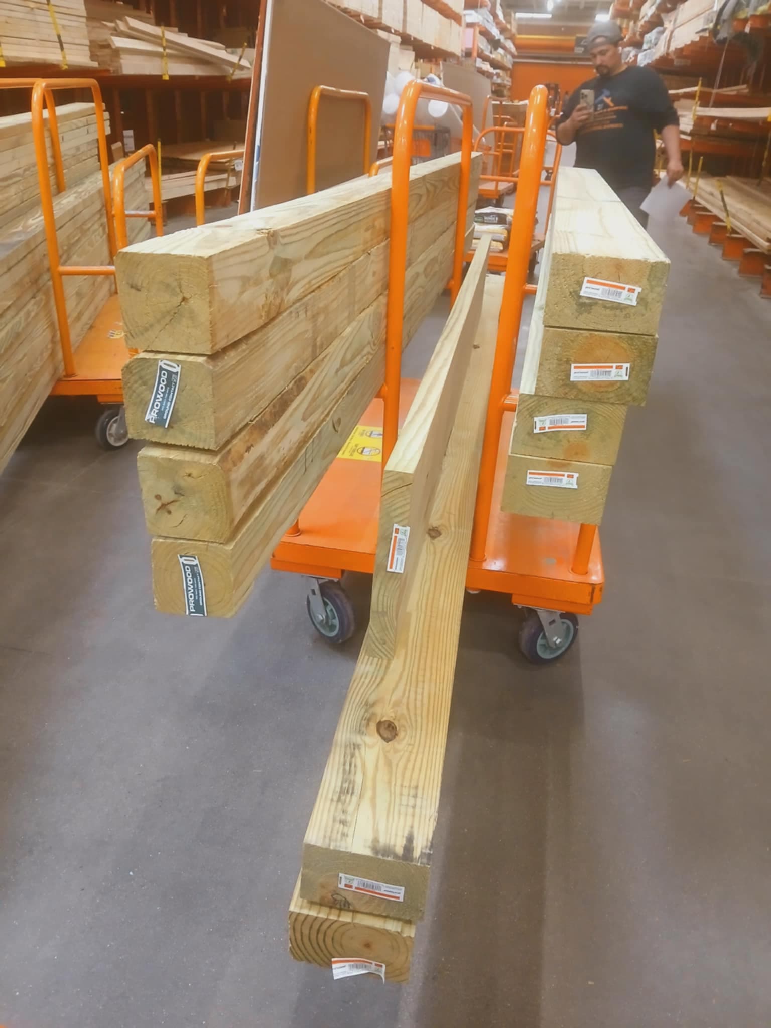 Gallery photos for Exciting Preparations for Our Latest Deck Construction: Image #1