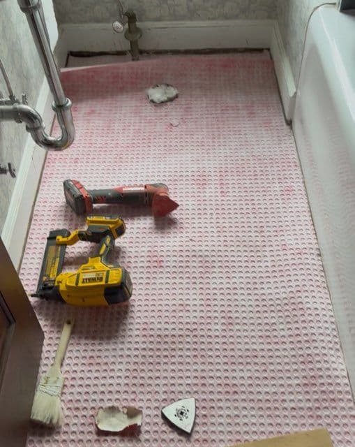 Gallery photos for Stunning Bathroom Floor Makeover in Farmington CT: Image #1