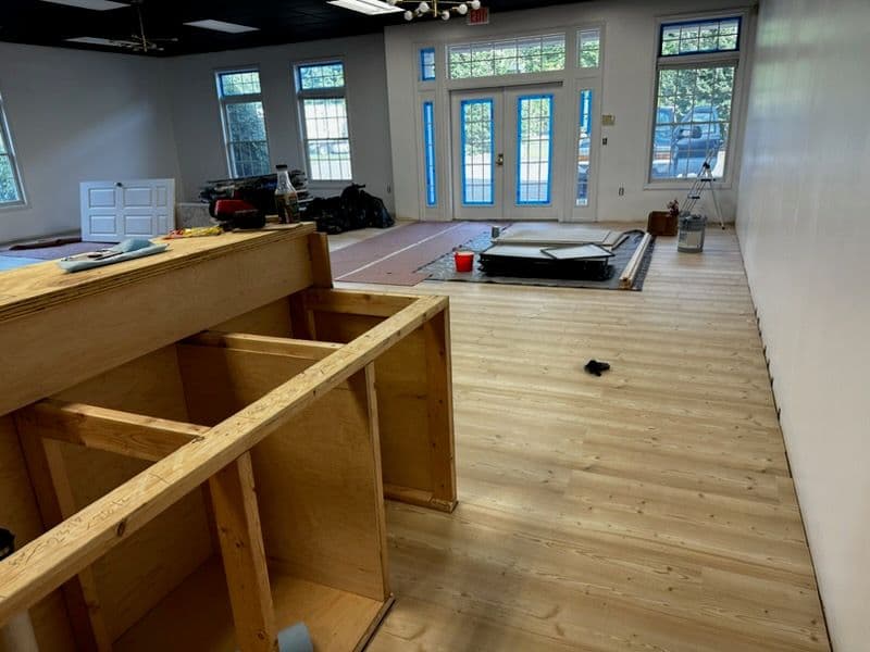 Gallery photos for Beautiful Flooring Installation in Weathersfield: Image #1