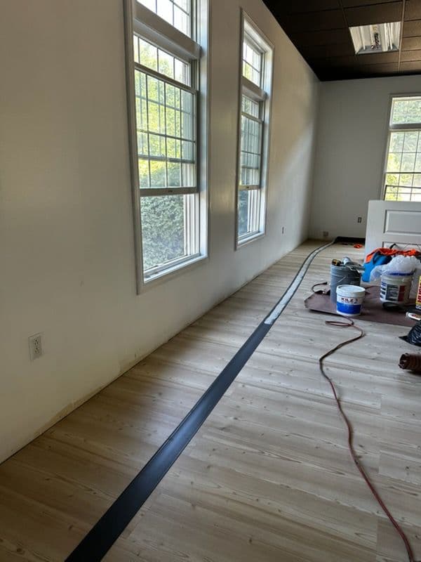 Gallery photos for Flooring Installation in Progress at Weathersfield Project: Image #2