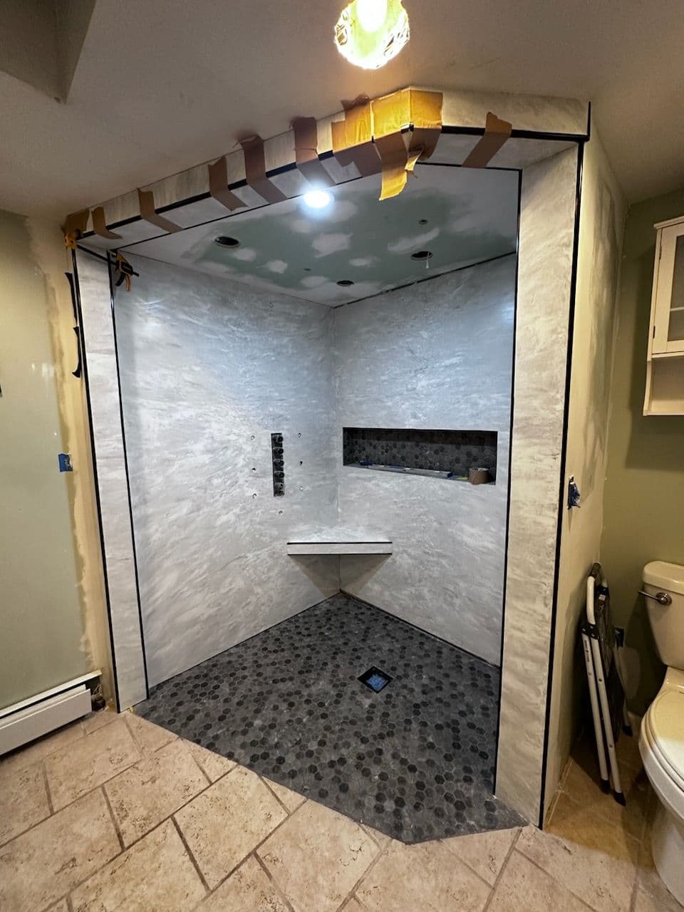 Bathroom Shower Renovation in East Hartford