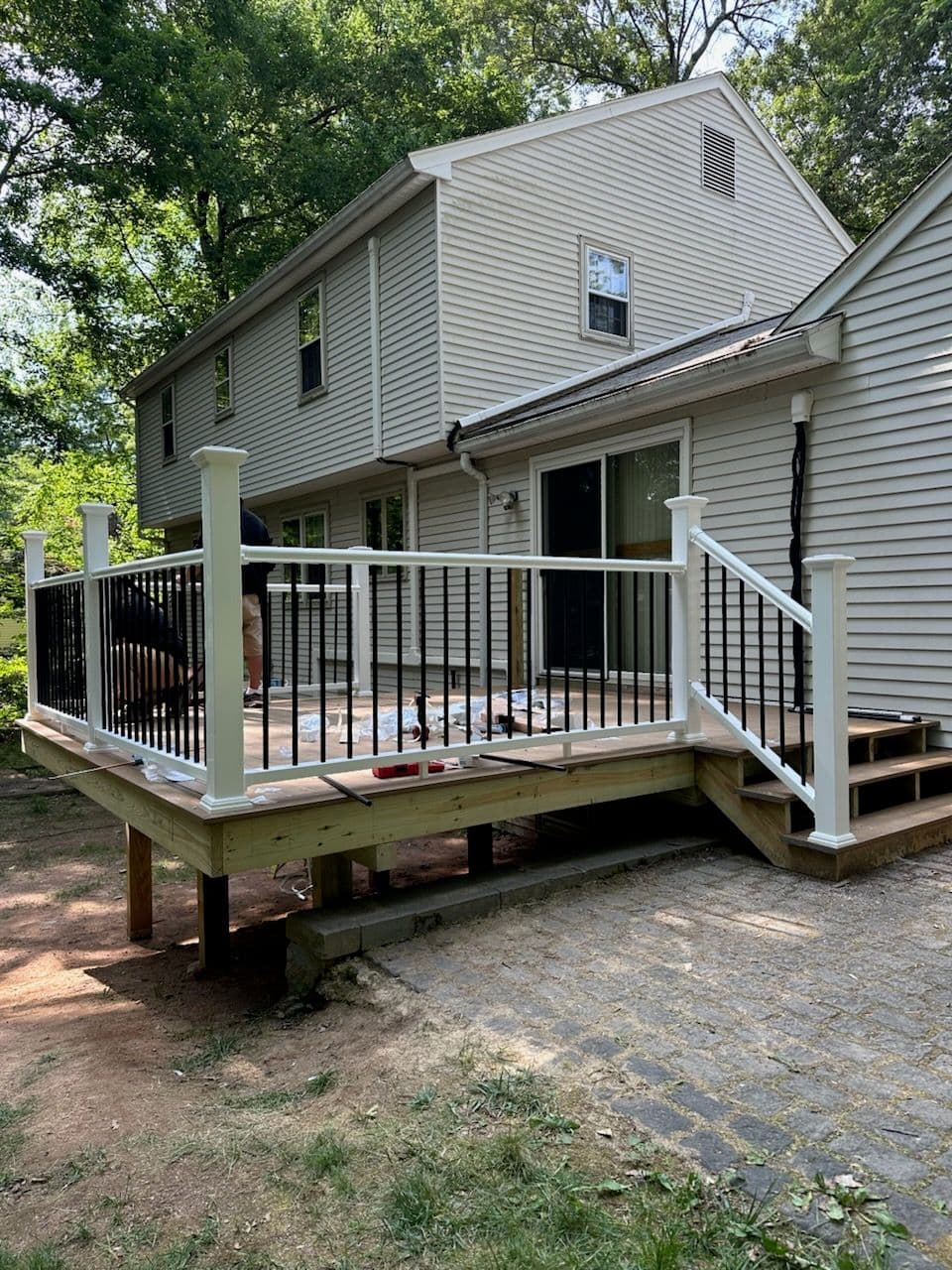 Stunning Deck Transformation in Manchester CT image