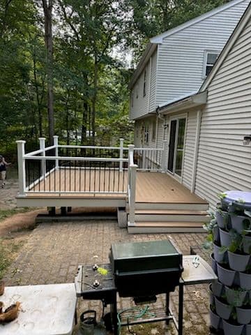 Stunning Composite Deck Transformation in Manchester CT image