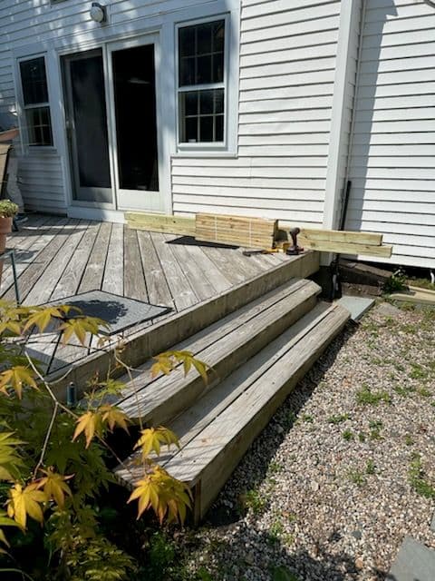 Cozy Outdoor Deck Transformation in West Hartford image