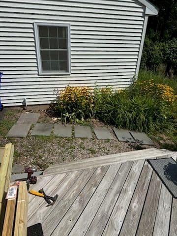 Gallery photos for Cozy Outdoor Deck Transformation in West Hartford: Image #1