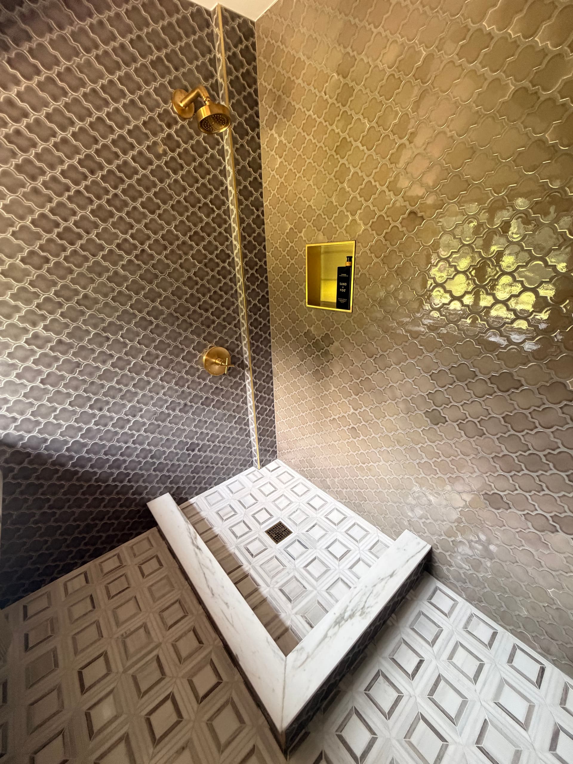 Gallery photos for Small Bathroom Gets a High-End Custom Renovation: Image #6