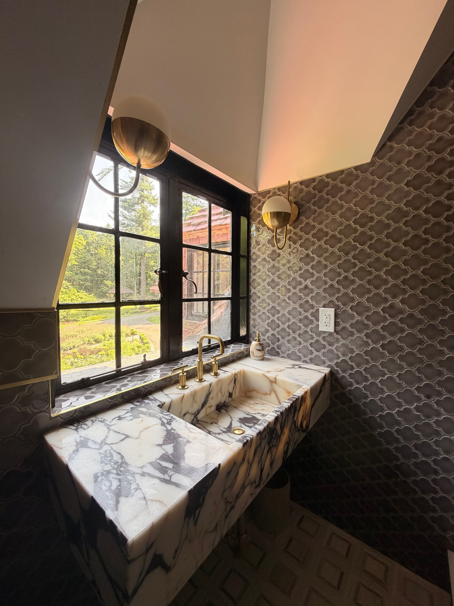 Gallery photos for Small Bathroom Gets a High-End Custom Renovation: Image #3
