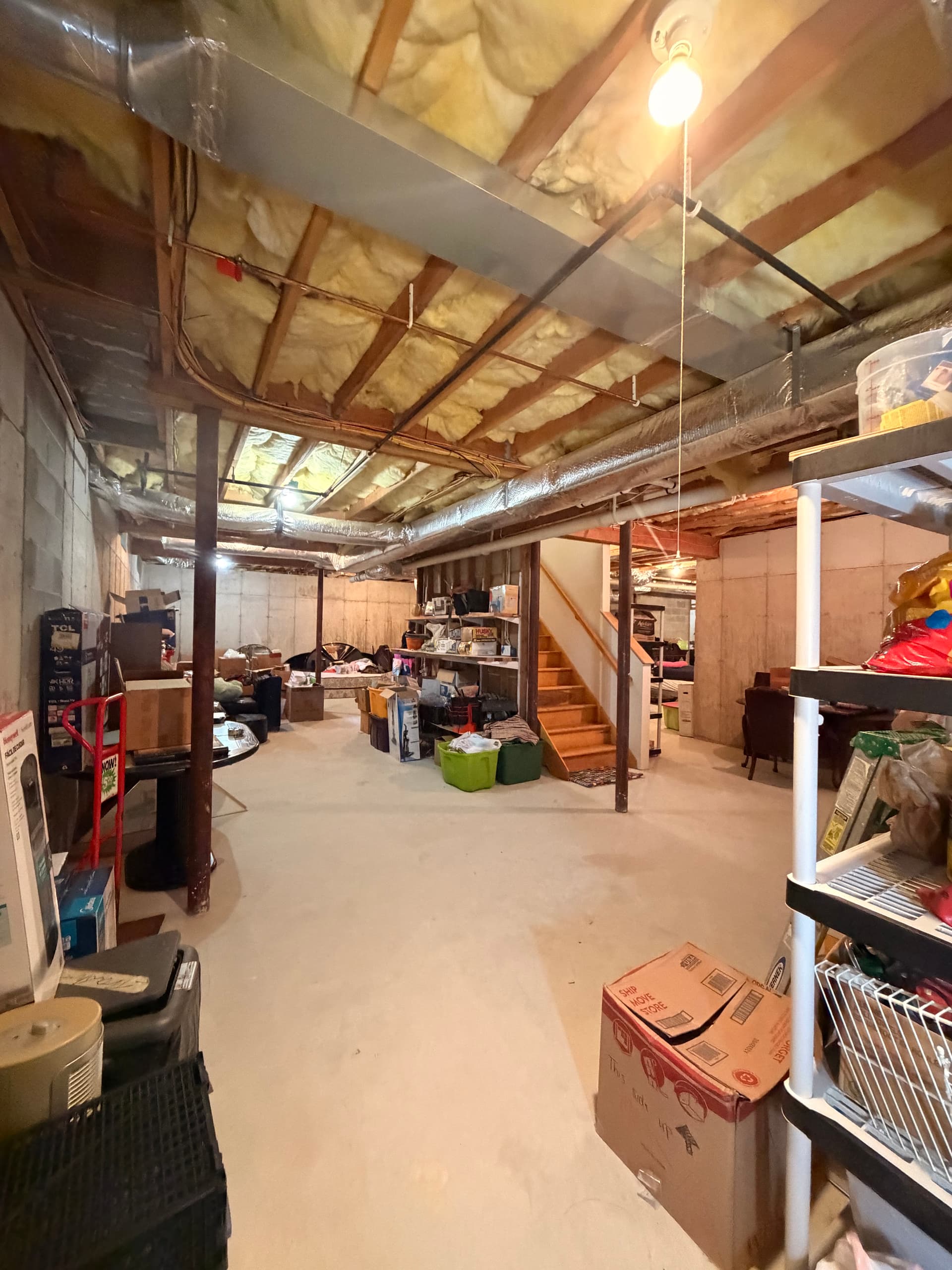 Basement Finishing in Progress in Farmington image