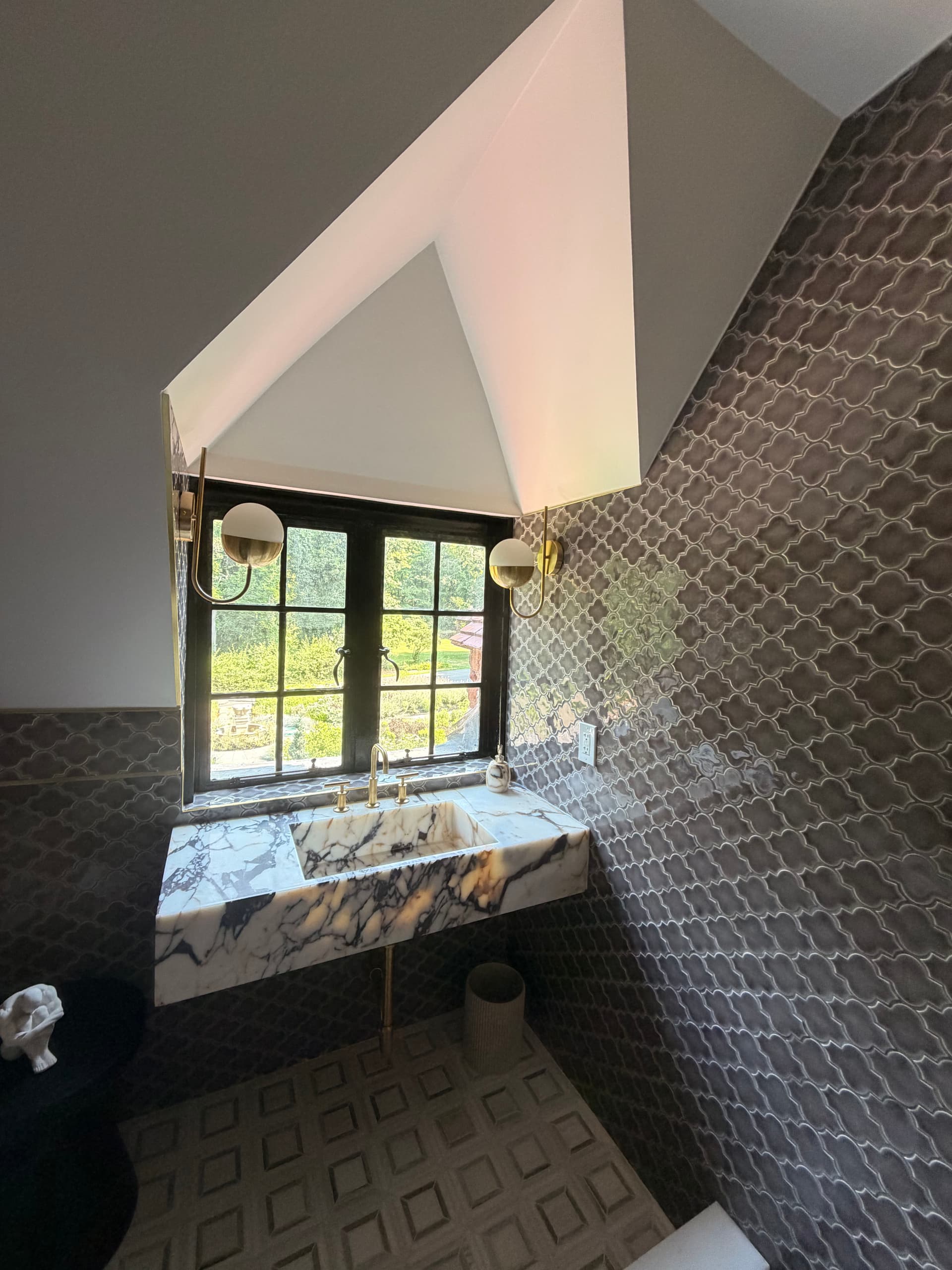 Gallery photos for Small Bathroom Gets a High-End Custom Renovation: Image #7